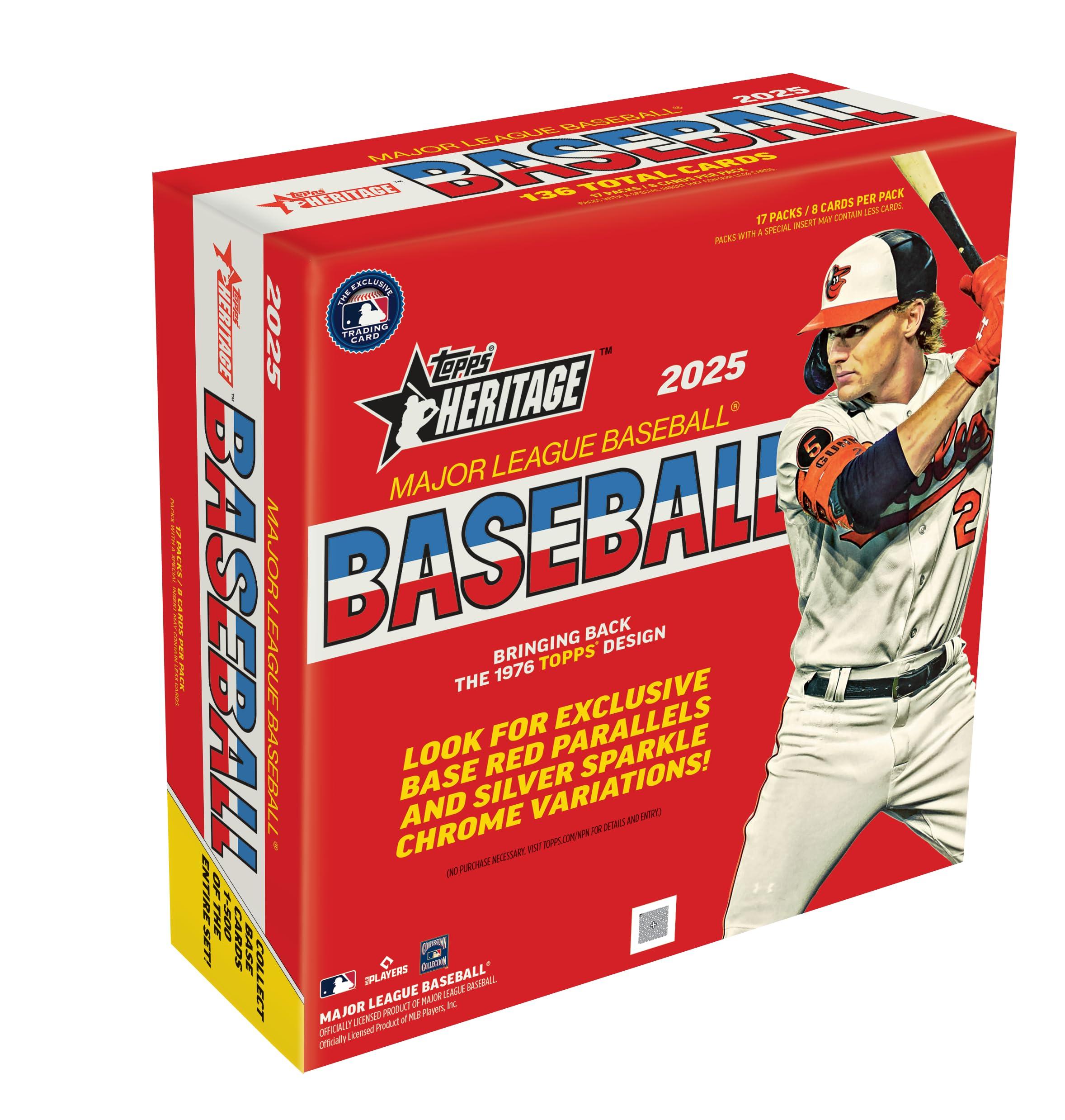 【良品】TM NETWORK WORLD HERITAGE / BOX 2025 Topps Heritage Baseball Mega Box | Dungeons and Dugouts